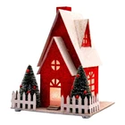 Holiday 2021 New Product Paper House Christmas House Holiday Decoration