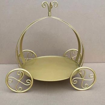 Giant Carriage Cake Stand Beautiful Cinderella Pumpkin Coach for Wedding Decoration