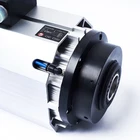 Air Spindle High Spindle ISO30 24000RPM 9KW ATC CNC Machine Woodworking High Precision Air Cooling Spindle Motor ES929