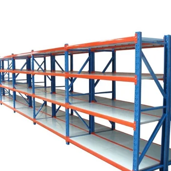 Longspan light Rack Stackable Steel baggage multilayer shelf