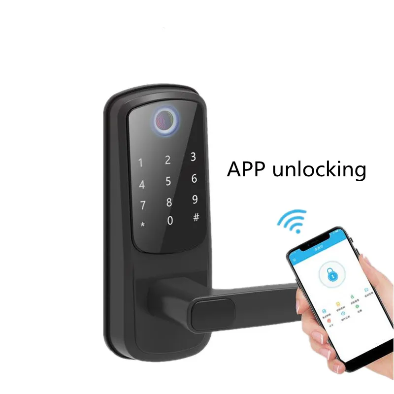 Sécurité-électronique Smart Serrure De Porte Portable App Fingerprint mot de passe Keypad
