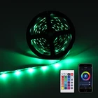 Rgb Smart IP20 18W RGB White LED Strip Light With Remote For North American Market