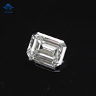 CRYSDIAM Emerald Cut SI2 Cvd Igi Diamond 1 Carat Cvd Diamond Big Size Cvd Diamonds