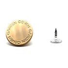 High Quality Customize Logo Jeans Buttons Factory Made For Demin