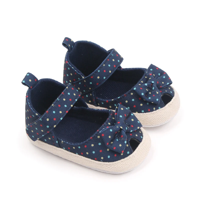 Baby Shoes Summer 0-1 Year Old Baby Soft Soled Sandals Walking Shoes Fish Mouth Girl Baby Shoes details