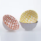 Porcelain Bowl Porcelain 6 Inch Porcelain Hand Printing Bowl Full Design