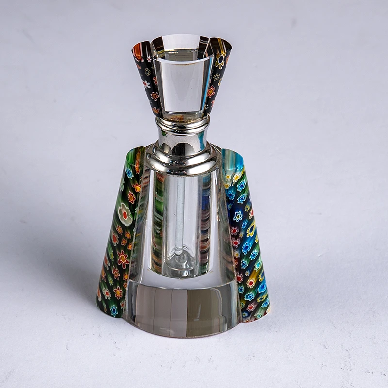 product wholesale hot sale 6ml high quality luxury glass empty bottle four color new crystal perfume bottle-5