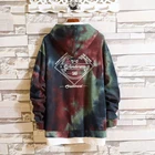 Tie Dye Customized Spring Sweater Tie Dye Streetwear Pullover Mens Sweatshirts Vintage Hoodie