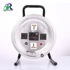 Cable Reel Cheap Price 3x1.0mm2 100m Safe Energy Industrial Extension 4 Socket Cable Reel