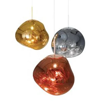 Modern LED Glass Stone Chandelier Ball Pendant Lamps Hanging Lamps Bedroom Kitchen Chandelier