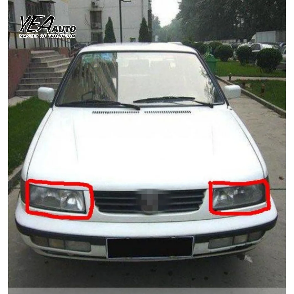 product car headlight glass lampshade cover lens for vw for volkswagon jetta head light lens cover 1999 2003-19