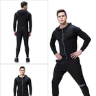 Sports Suits Suit Running Fitness Clothes Long Sleeve Gym Sports Suits Quick Dry Yoga Tights 3 Piece Suit