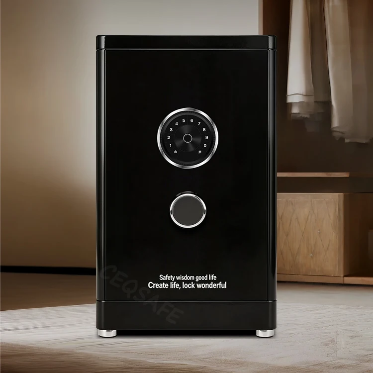 product ceqsafe money home hotel smart face recognition digital code safe for tuya app wifi electronic safe box-3