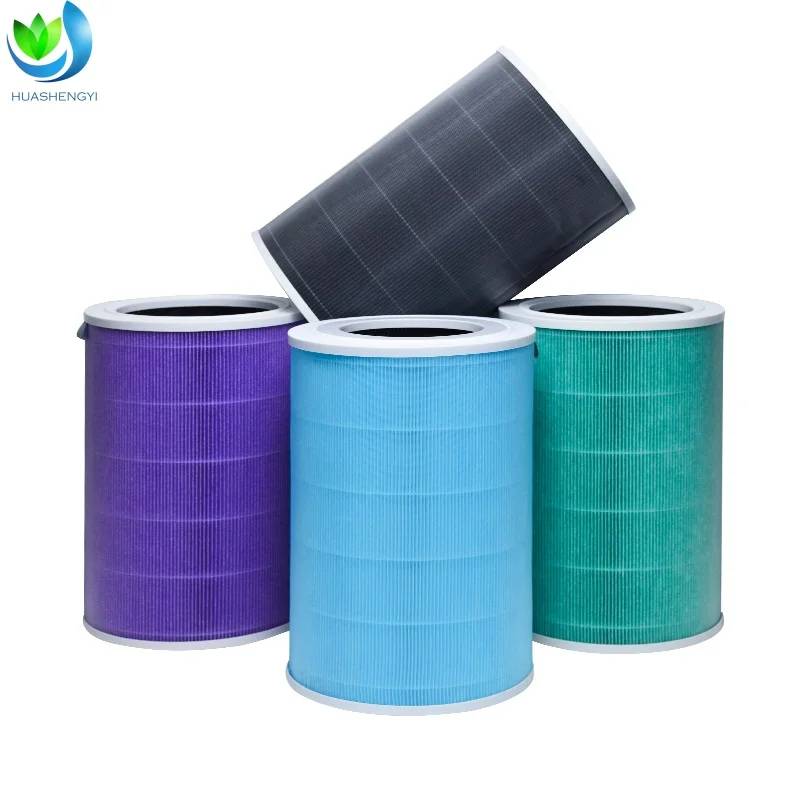Customized Pro Air Filter H13 Carbon HEPA Filter PM2.5 Activated Carbon Filter High Efficiency Air Purifier Filter for xiaomi manufacture