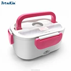 Heating Box Green Orange Blue Heating Box Stainless Steel High Quality 110V 220V 12V 24V Electric Lunch Box Food Warmer