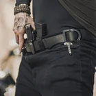 Belt 1.5inch Double Layer Nylon Webbing Army Soldier Belt Military Tactical Reinforced Gun Belt Tactical Operator Belt