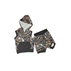 Clothing Bd1-1 Children's Hooded Clothes Outfit Kids Wear Baby Boy Suits Kids Summer Clothing Sets
