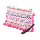 Purse Clutch Embroidery Clutch Bag Boho Handmade Small Cotton Embroidery Pouch Bag Evening Purse Clutch Bag