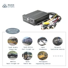 Bus Dvr Hot Selling Portable Super Mini 4 Channel Mobile DVR For Trailer Truck Bus With SD Card
