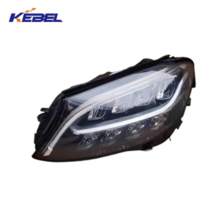 product high quality auto body kit car head lamp front 2059066304 oem 2059066404 head lights for mercedes benz c class w205 2019-6