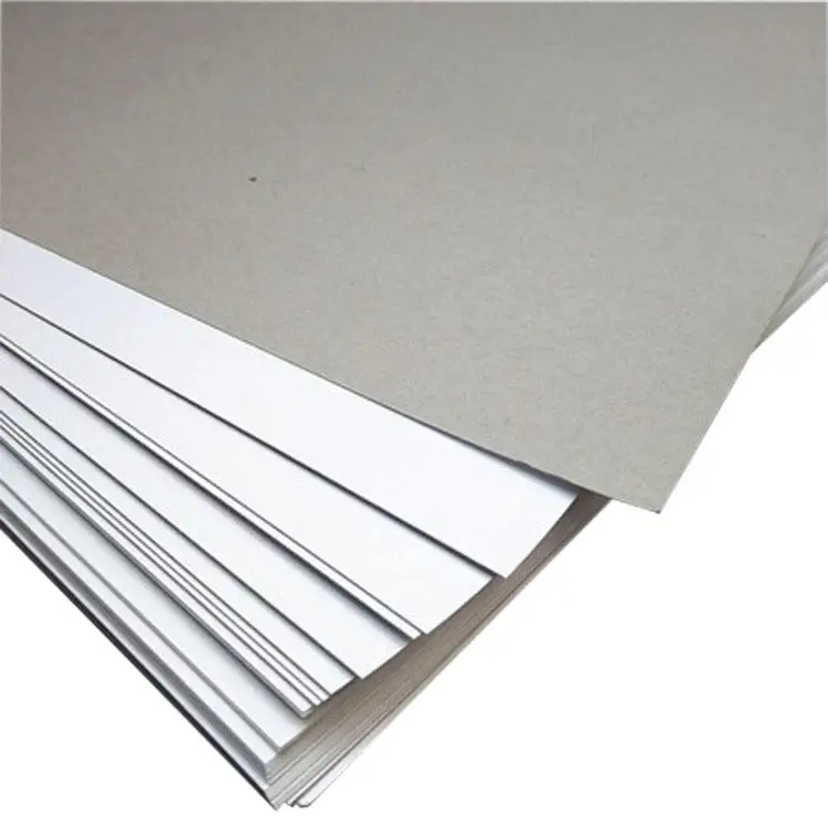 Customizable 250-400 GSM Duplex Board with Single Side Kaolinite Coating for Packaging