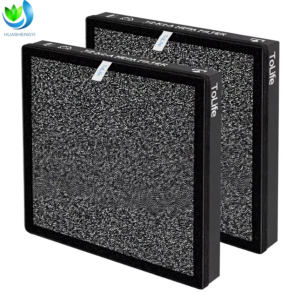 product 3 in 1 high efficiency h13 hepa air purifier pre filter carbon replacement filter pleated activated carbon filter tz k2 a 2 pack-2