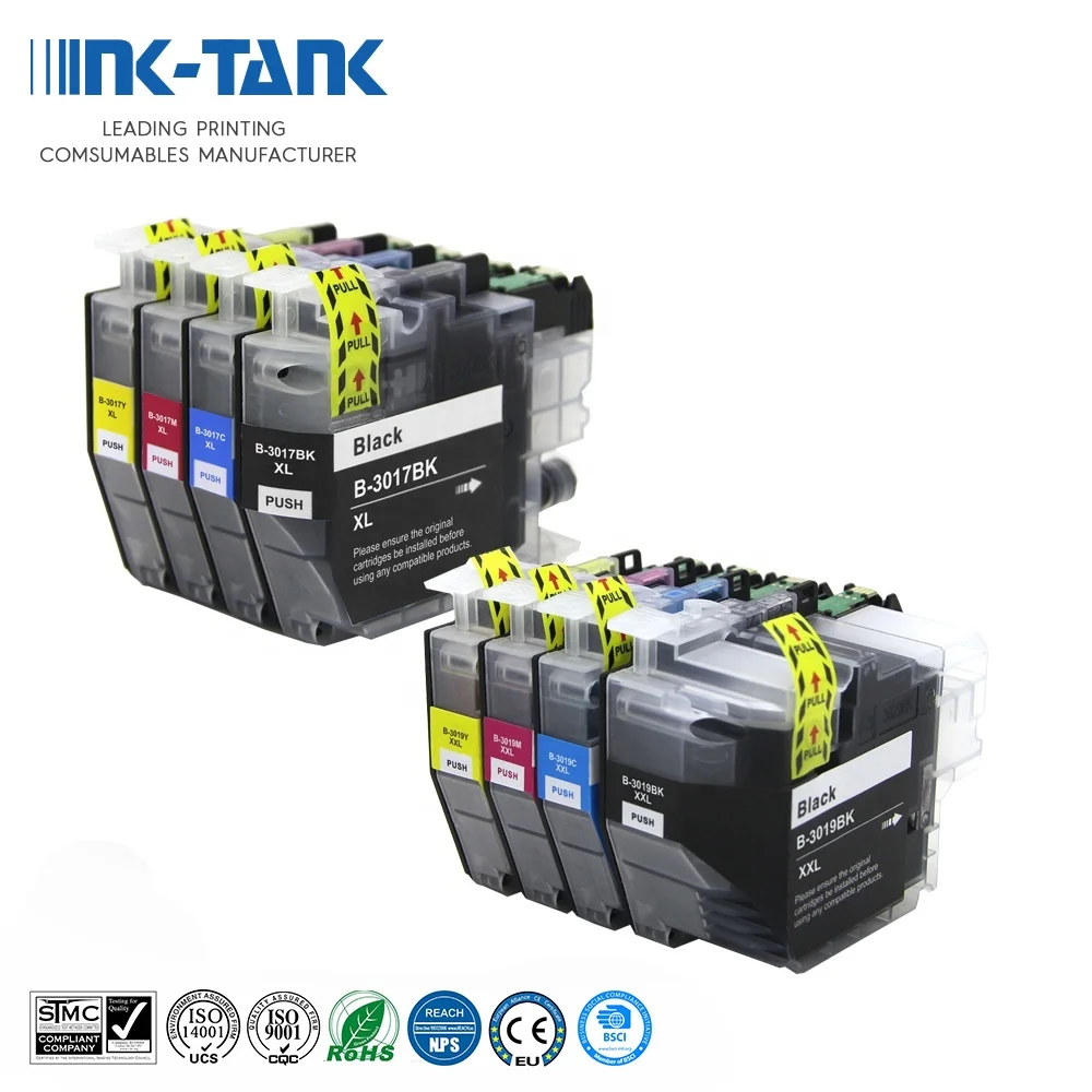 LC3019 LC-3019 XXL Ink Cartridge For Brother LC3017 MFC-J5330dw J6530dw J6930dw 