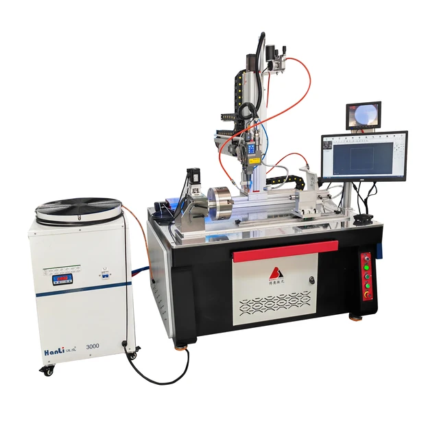 Automatic galvanometer laser welder 1500w 2000w 3000w Continuous fiber Platform laser welding machine for battery aluminum metal