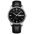 Wrist Watch Leather Watches Minimalist Design Ultra Thin Wrist Watch Custom Logo Luxury Mens Leather Watches