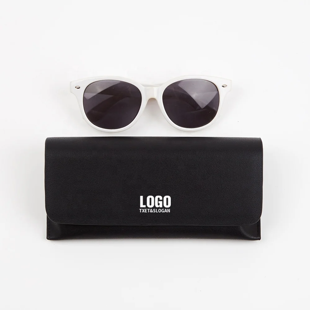 Wholesale Custom LOGO PU Brand Sunglasses case Box