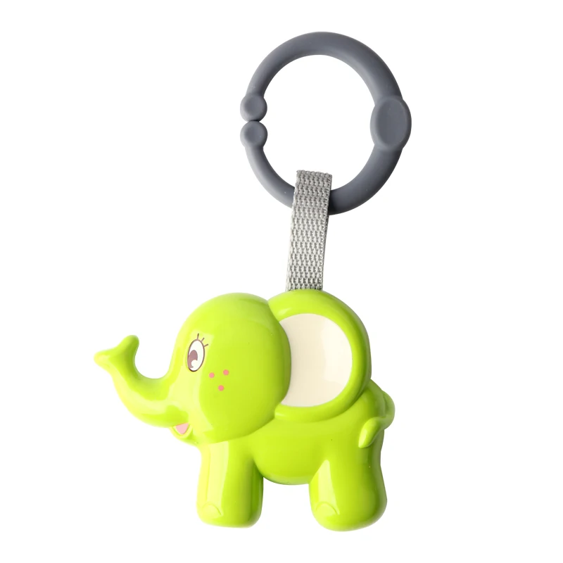 Cartoon elephant new born baby rattle toys 0-3 months for sale