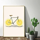 Decor Wholesale Abstract Fruit Bike Decorative Painting Wall Canvas Paintings For Home Decor