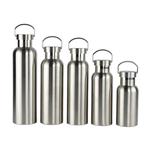 Cheap Price Stainless Steel Water Bottle 500ML 750ML  Portable Double Wall Vacuum flask Durable Sport Insulation Water Bottle