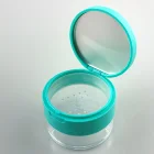 China Bottle Cap 2021 China Factory Direct Sale Ladies ABS+AS Empty Packaging Bottle With Green Cap