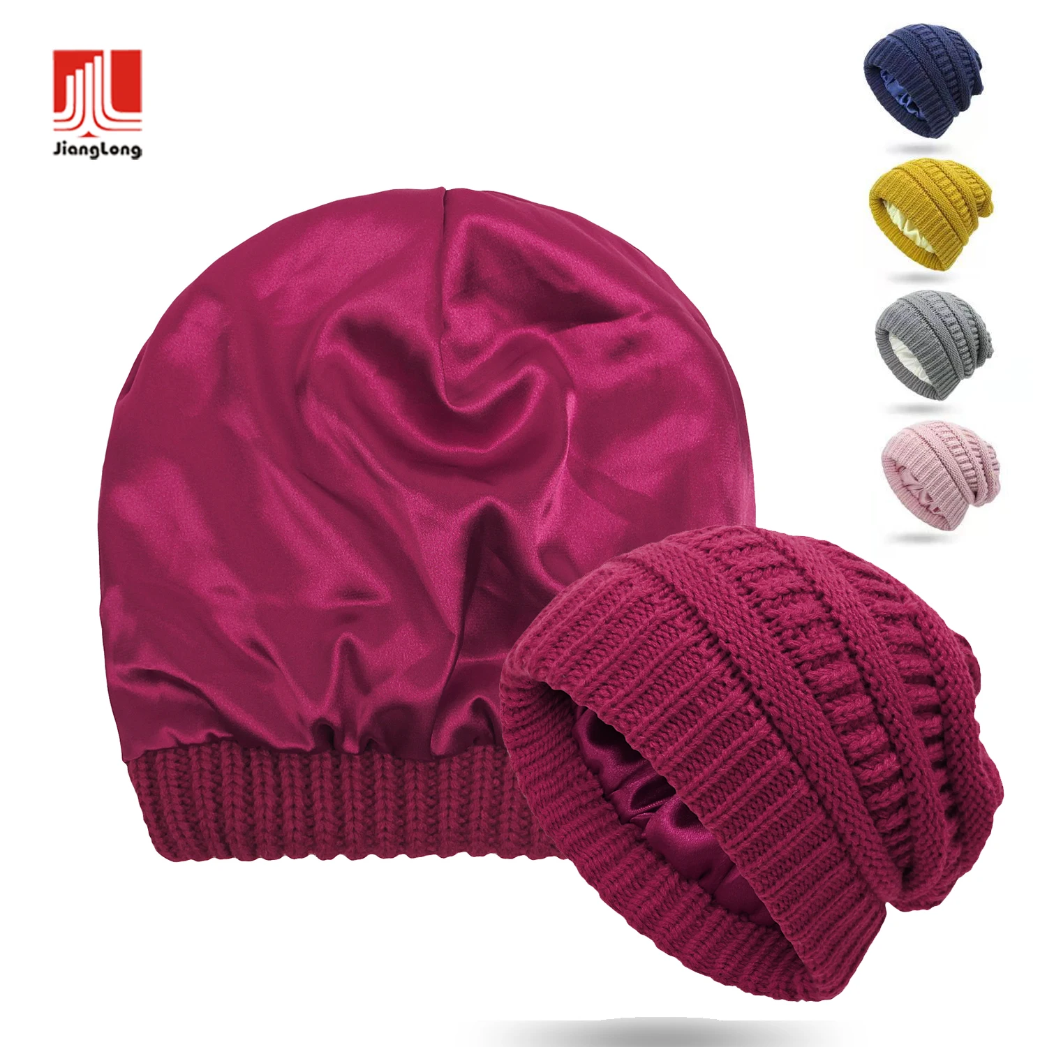 satin lined beanie wholesale