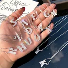Diamond Jewellery New Arrival Initial Necklace Pendant Diamond Necklace Sterling Silver 925 Jewellery