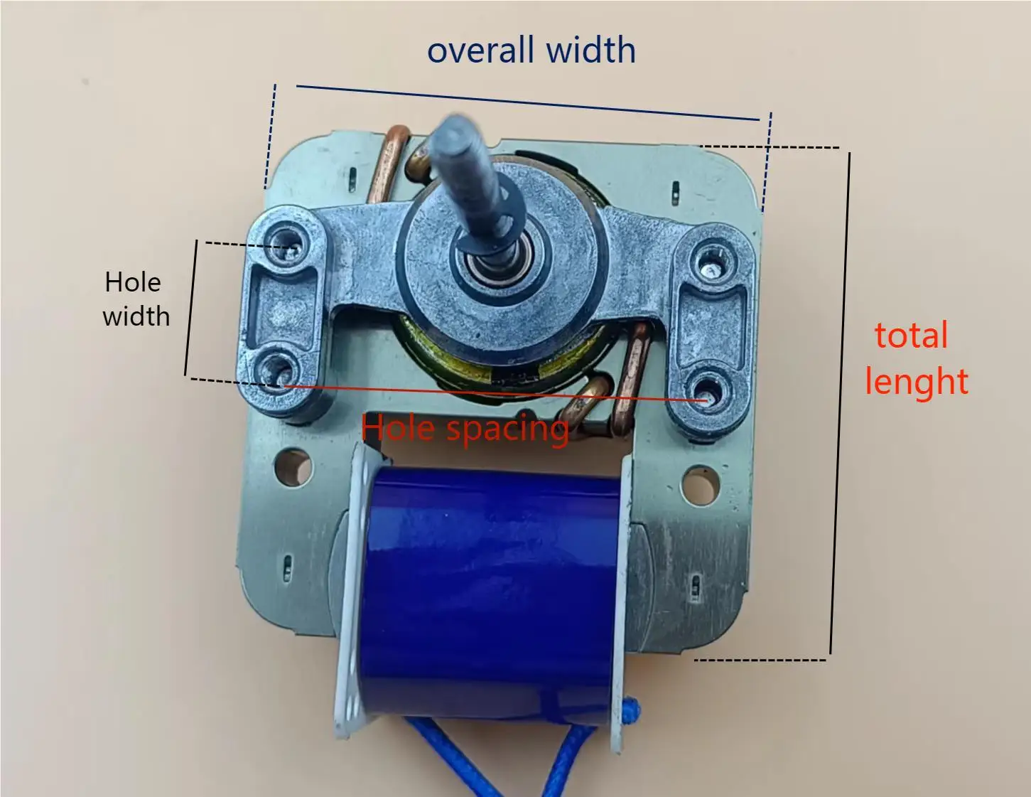 Capacitor Range Hood Motor, Asynchronous Motor, 5812 - detail 12