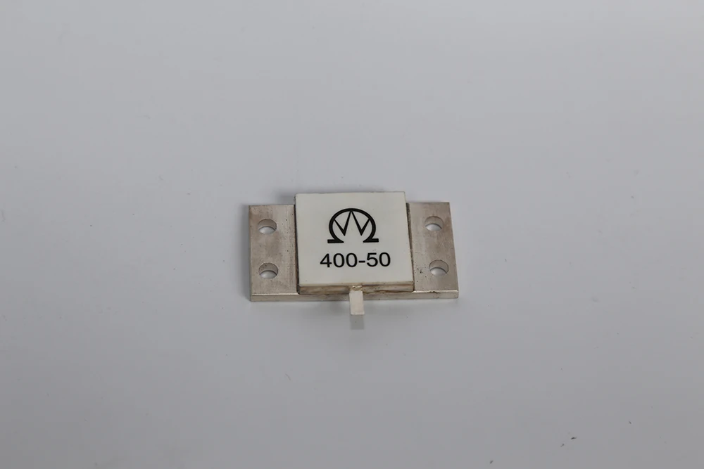 High-power Ceramic RF Resistor with 5% Tolerance 800W 50ohm for 3G and 0-2GHz Applications