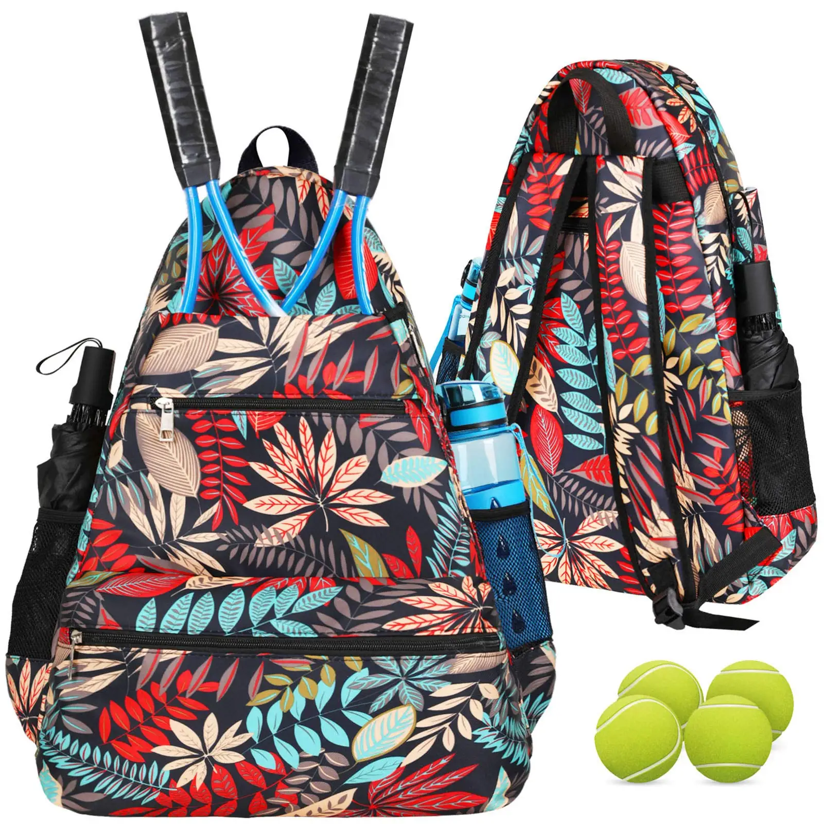 Custom Canvas Stand Promo Designer Elegant Woman Beach Padel Tennis  Accessories Balls Racket Racquet Tote Backpack Bags - Buy Tennis Racket Bag  With Shoe Compartment,Luxury Tennis Gym Bag,Waterproof Tennis Racquet Bags  Product
