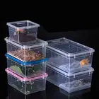 Reptile Cages Factory Supply Pvc Reptile Enclosure Turtle Tank With Basking Platform Pet Carry Cages