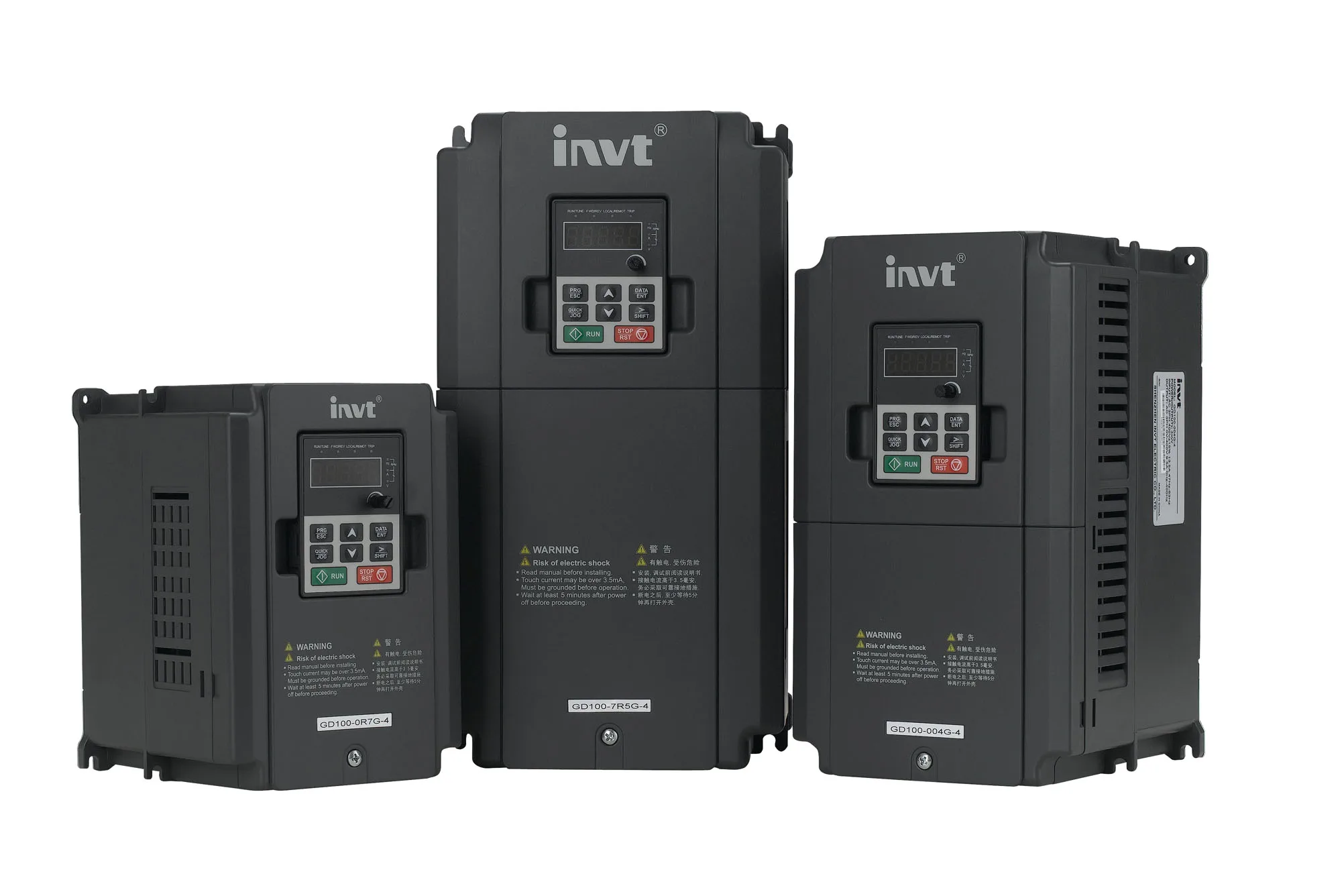 INVT Solar pump inverter off-grid solar converter dc to ac 0.75kw