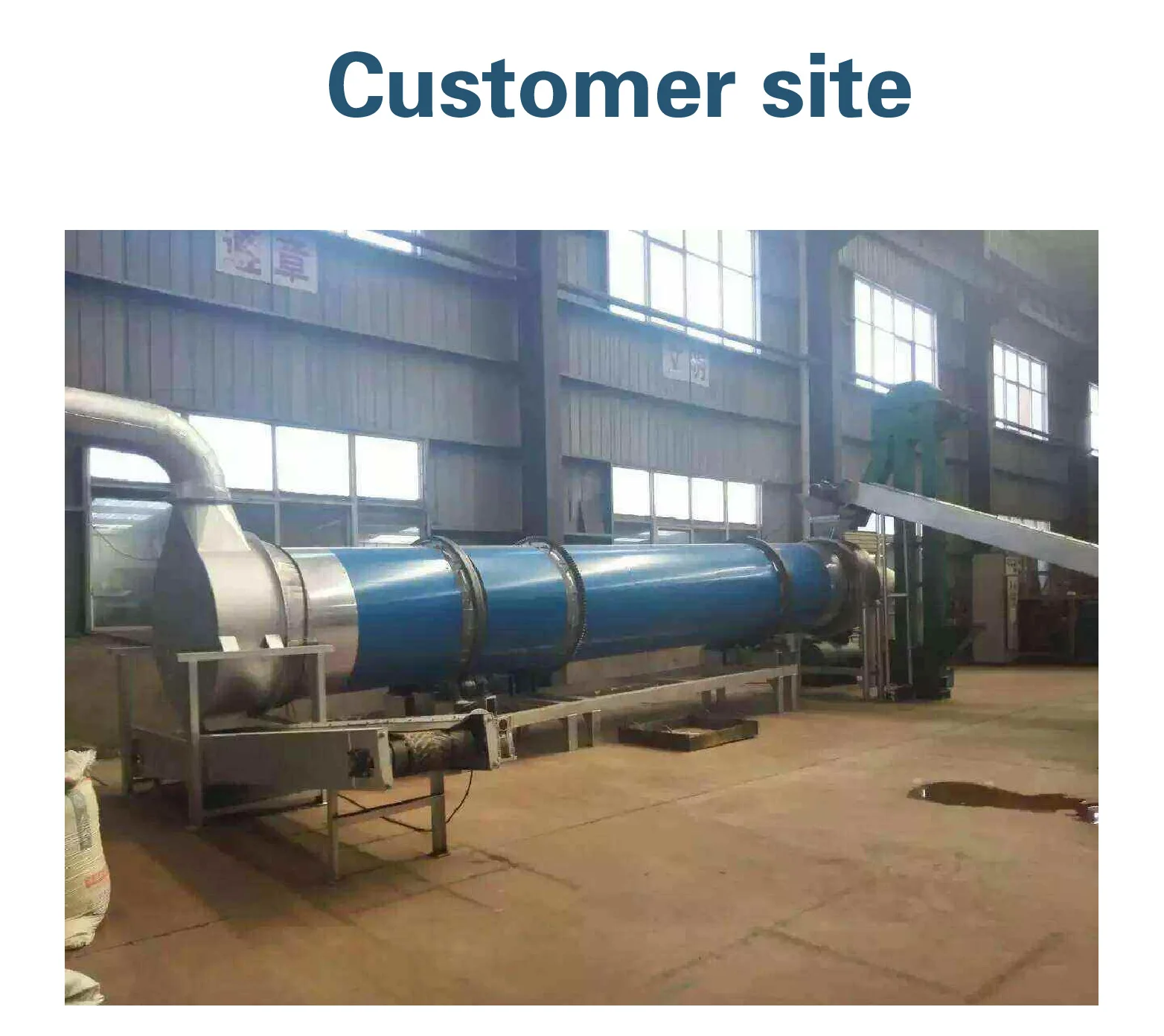 Rotary Kiln Dryer Farming Manure Coal Sludge Drying Furnace Low Cost