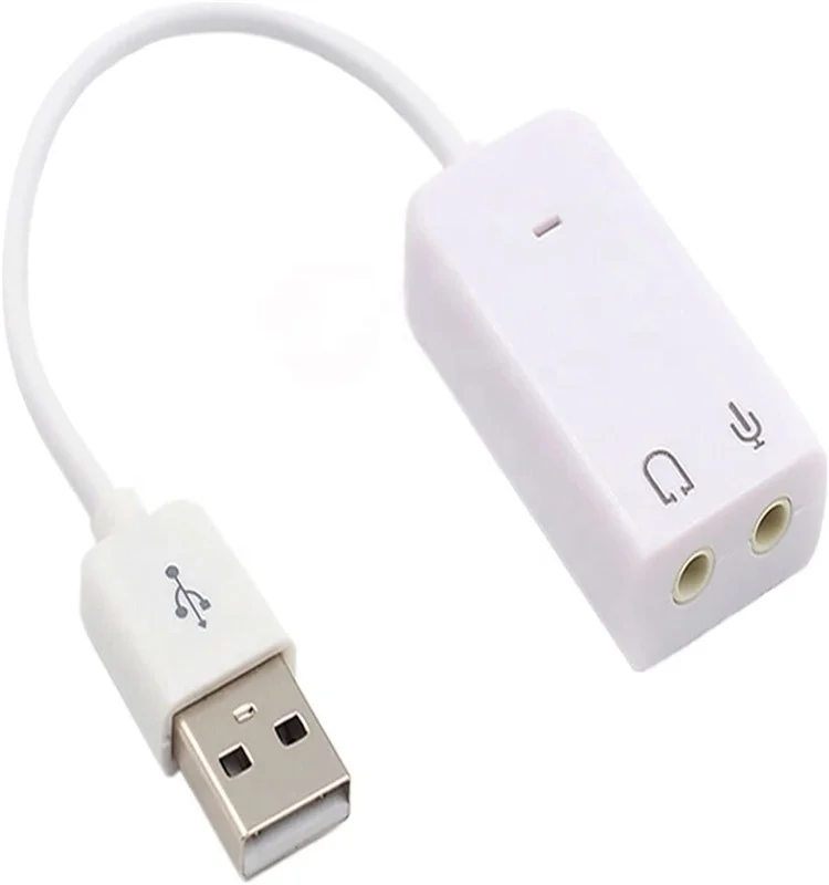 USB Kopfhörer und Mikrofon Klinkenadapter Headset Aux USB Adapter Kompatibel mit PS5 PS4 Raspberry Pi Mac Externe Soundkarte Windows PC KiWiBiRD USB auf 3,5mm Klinke Adapter MacBook Air Pro 