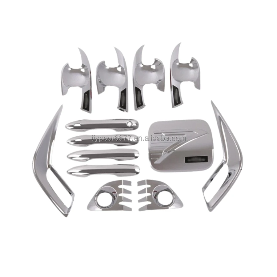 product tiypeor for toyota corolla cross 2020 door cup protectors handles mirrors fog light headlight fuel tank cover body trims kit503-4