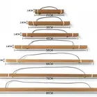 Wholesale Teak Wood Magnetic Poster Hanger Poster Frame For Living Room