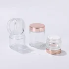 Labels Cosmetic Jar Custom Labels 5g 10g 15g 20g 25g 30g 50g 60g 100g Empty Cosmetic Jar Rose Gold Lid Cream Jar