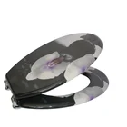 Toilet Seat Design Professional MDF Design Printing Flower Toilet Seat