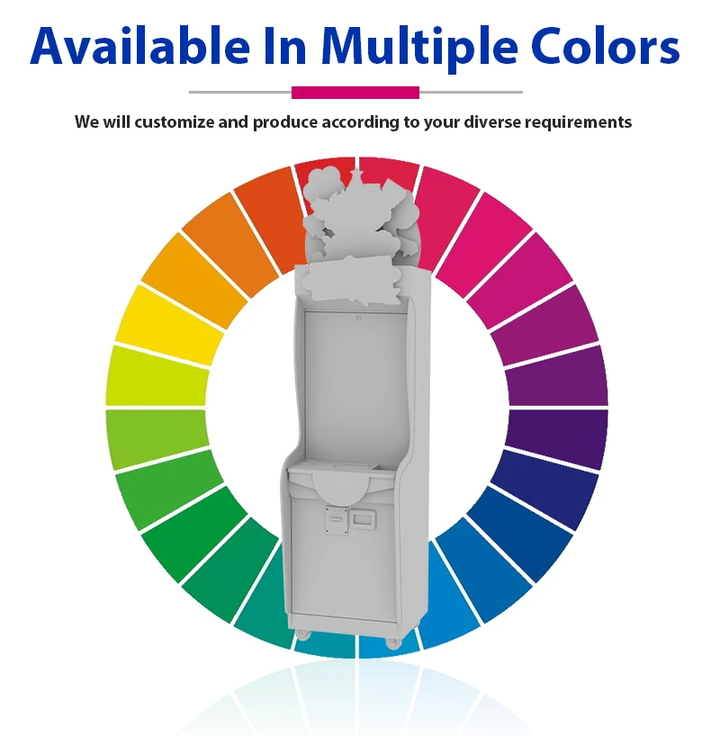 product raisefun cut prize machine arcade coin operated vending claw crane for plush toy gift game blind box hot sale game center use-9