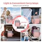 Bag Diaper Multifunctional Waterproof Mom Back Pack Nappy Changing Bag Mummy Diaper Backpack Pink Baby Diaper Bag