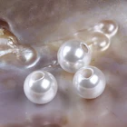 Shell Bead The Good Bead Company White 12mm Shell Mother Of Pearl Big Hole Bead